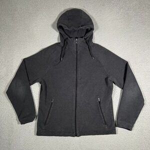 Public Rec Hoodie Mens Medium‎ Gray Full Zip Casual Preppy Pockets Stretch Logo